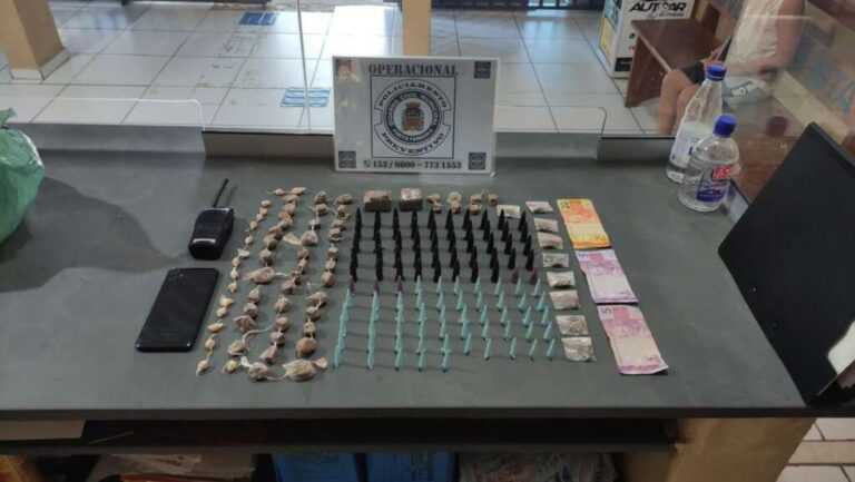 porto-ferreira.-traficante-e-preso-pela-gcm-com-grande-quantia-de-drogas