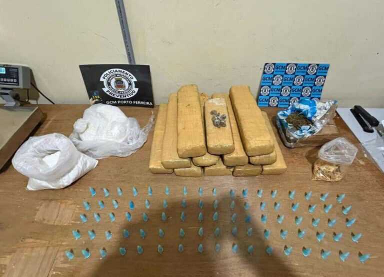 combate-ao-trafico:-gcm-de-porto-ferreira-da-prejuizo-em-mais-de-r$-200-mil-ao-crime-organizado