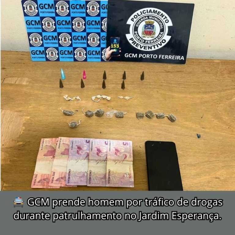 GCM de Porto Ferreira retira drogas de circulação e detém suspeitos em série de ações gcm-de-porto-ferreira-retira-drogas-de-circulacao-e-detem-suspeitos-em-serie-de-acoes