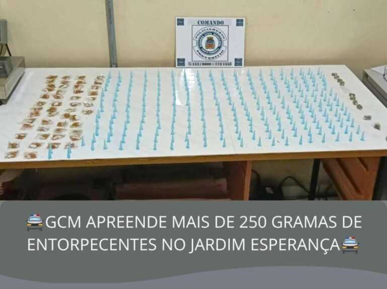 GCM de Porto Ferreira apreende mais de 250g de drogas no Jardim Esperança gcm-de-porto-ferreira-apreende-mais-de-250g-de-drogas-no-jardim-esperanca